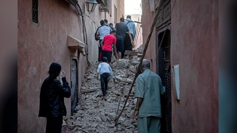 Por el terremoto de 6 8 que sacudió Marruecos y se sintió en Europa ya