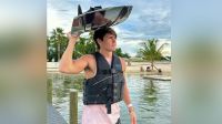 Los días de Marcos Ginocchio en Orlando: deportes acuáticos y reencuentro con su hermano