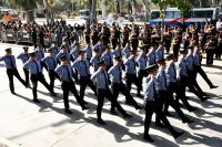 La Policía de la Provincia celebró su 71º Aniversario con un multitudinario desfile en el Parque Aguirre