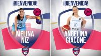 Quimsa va tomando forma en la Liga Femenina: se incorporan Melina Niz y Angelina Giacone