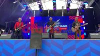 'Los Tipitos' probaron sonido para su show en la Expo Santiago 2023