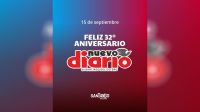 El Gobierno de la Provincia felicitó a Nuevo Diario por su 32° Aniversario 