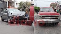 Fuerte choque en la esquina de avenidas Moreno y Rivadavia dejó importantes daños [FOTOS Y VIDEO]