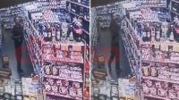 Entró a robar a un conocido supermercado, lo filmaron y fue apresado en el lugar [VIDEO]