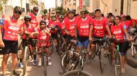 Fotos, fotos y más fotos: ¡Son más de 3000 personas las que participan de la Bicicleteada!