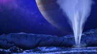 El telescopio espacial James Webb halló carbono debajo de la superficie de una luna de Júpiter