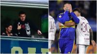 El claro gesto de malestar de Juan Román Riquelme tras el empate de Boca en la Bombonera