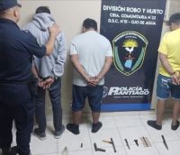 Banda de motoqueros fue aprehendida tras enfrentar a la Policía