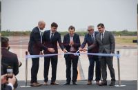 Inauguraron las nuevas obras en el Aeropuerto Internacional de Las Termas