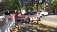 Embarazada de 6 meses chocó y terminó arriba de la vereda, en Garibaldi y Sor Mercedes Guerra