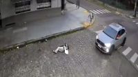 “Ya vuelvo”: atropelló a una enfermera, le dijo que iba a buscar ayuda, pero se escapó (video)