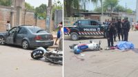 Huían de la Policía a toda velocidad y chocaron un auto: un muerto y un herido grave