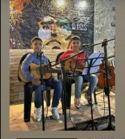 Los Manseritos Santiagueños: Naim de 11 y Amir de 10 sueñan llegar lejos con el canto y la música 