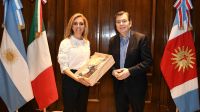 El gobernador Zamora recibió a la cónsul de Italia en Córdoba