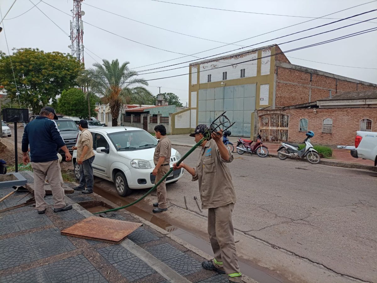 La Banda refuerza trabajos de limpieza de desagües pluviales 