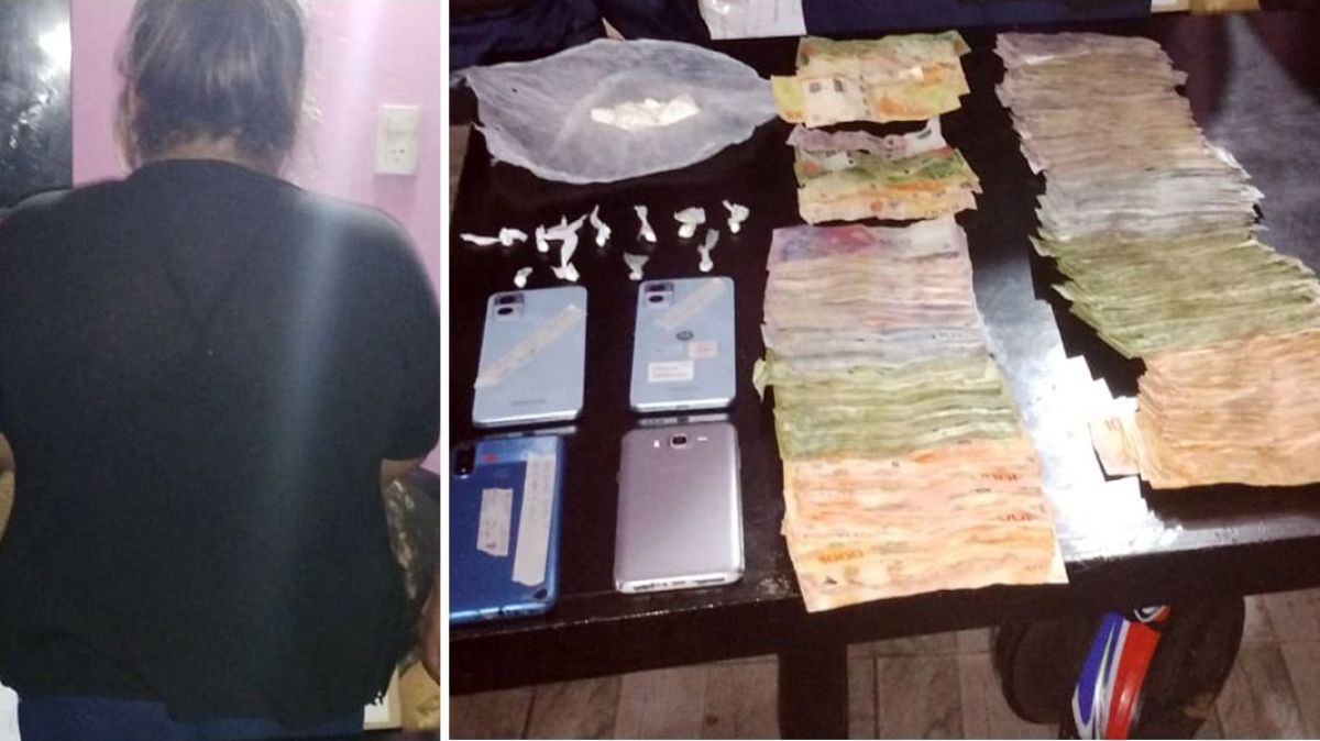 Bajo la fachada de una despensa, mujer y su familia vendían cocaína en Bº Belén
