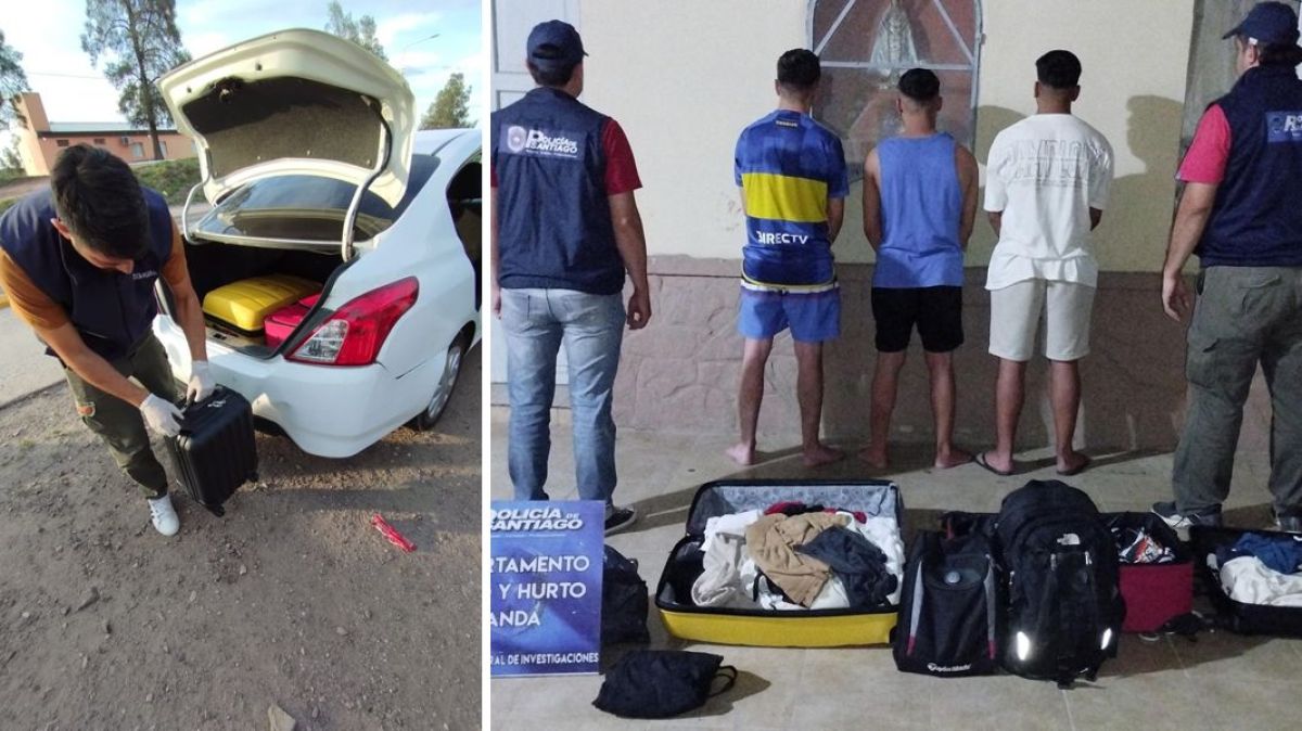 Apresan a 3 cordobeses que desvalijaron casas de un barrio privado de La Banda