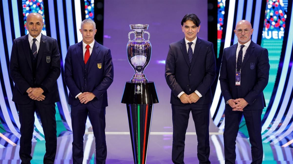 España, Croacia e Italia comparten el "Grupo de la muerte" de la Eurocopa 2024