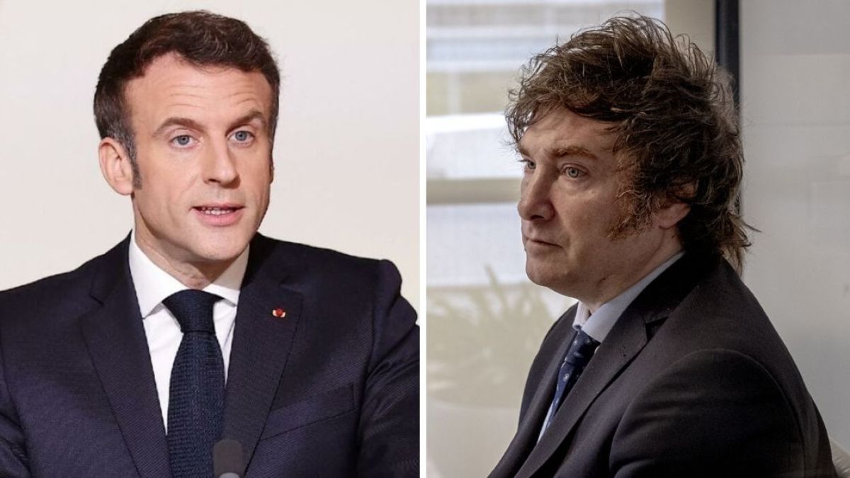 Macron a Milei en la principal cumbre climática mundial: "Espero que se sume"