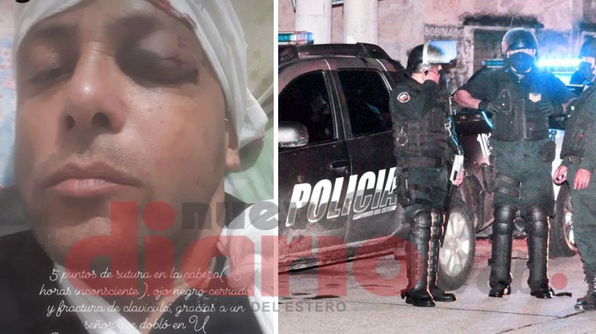 Fue internado inconsciente, está herido y con la moto destrozada: busca testigos